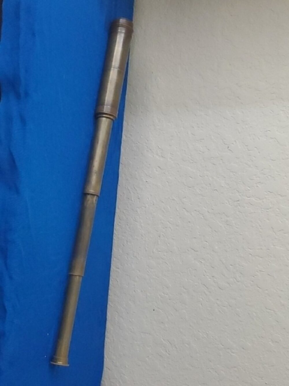 Vintage Brass Tower Fine Optics Handheld Spyglass Draw Telescope 6307